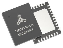 TMC6140-LA: Fully integrated universal 3-phase MOSFET gate driver for PMSM servo or BLDC motors