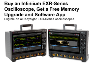 Logiciel gratuit pour l’oscilloscope de la série Infiniium EXR
